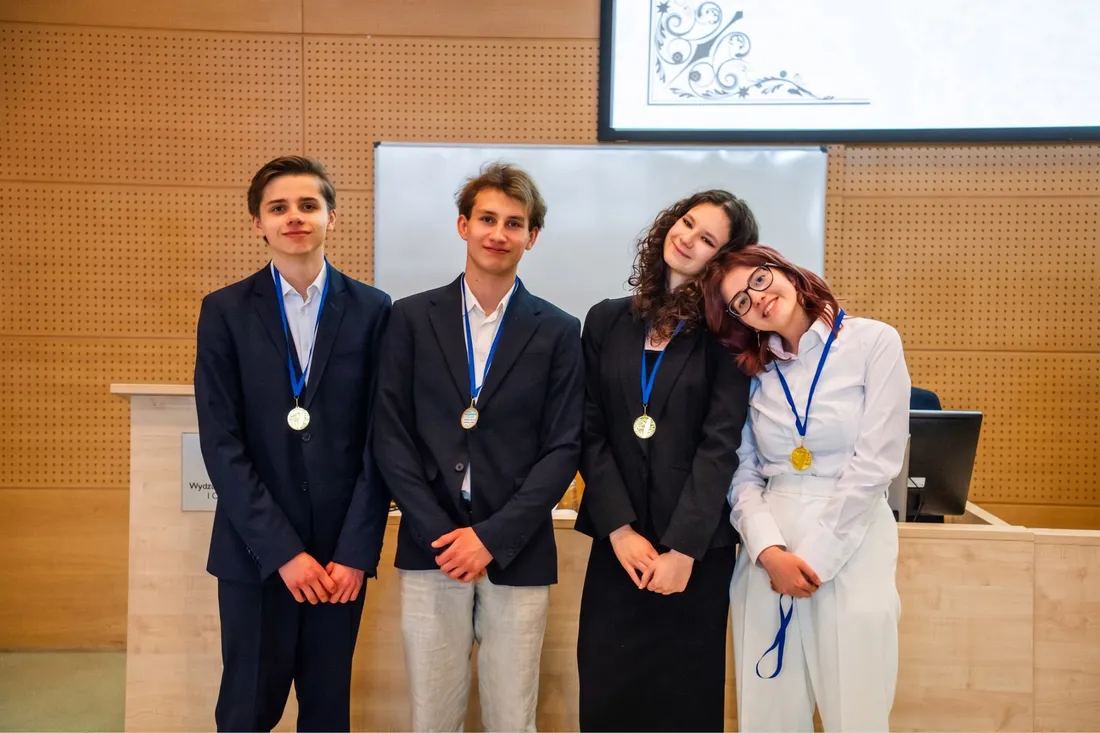 Drużyna nagrodzona w edycji 2025 ze złotymi medalami